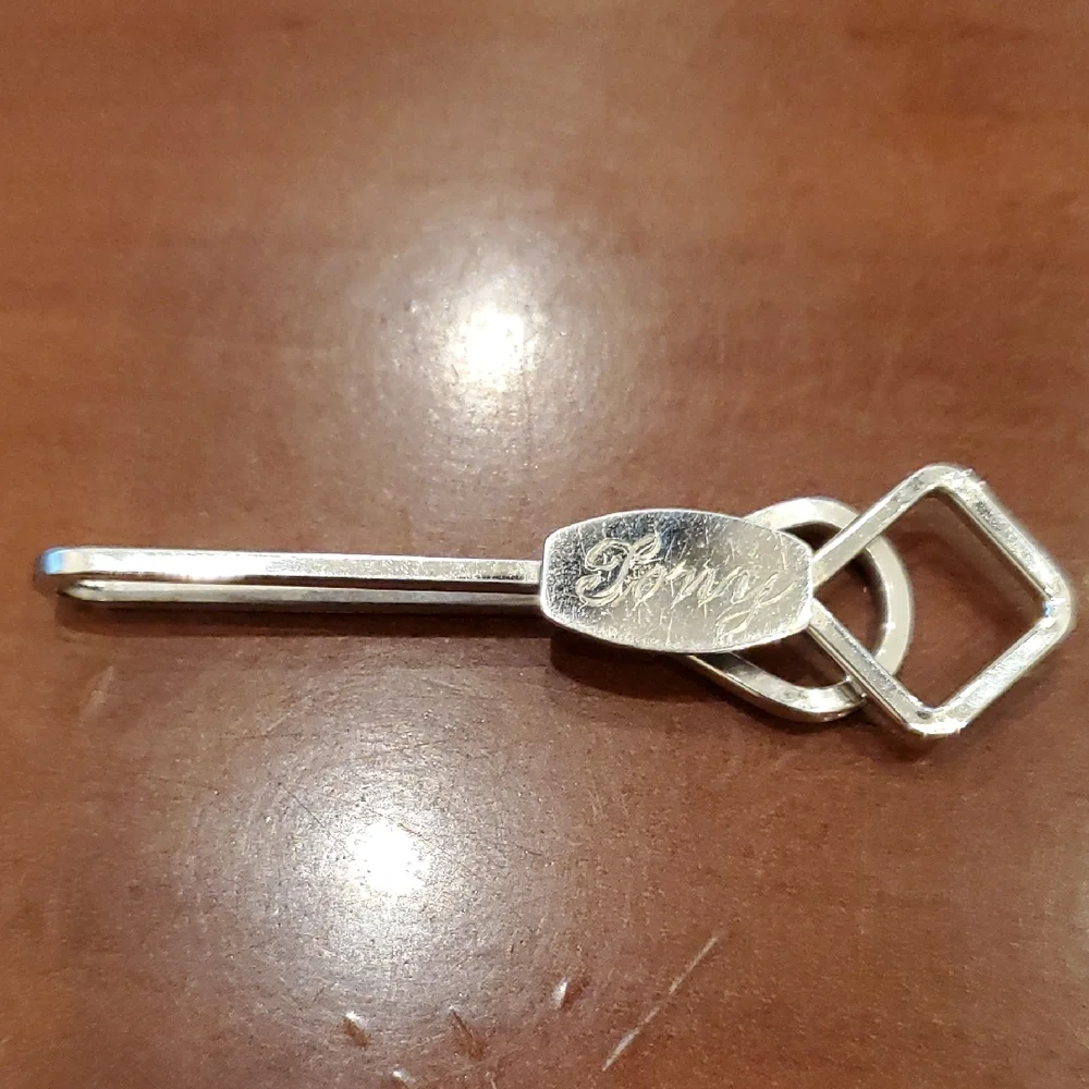 Vintage Monogrammed Tie Bar